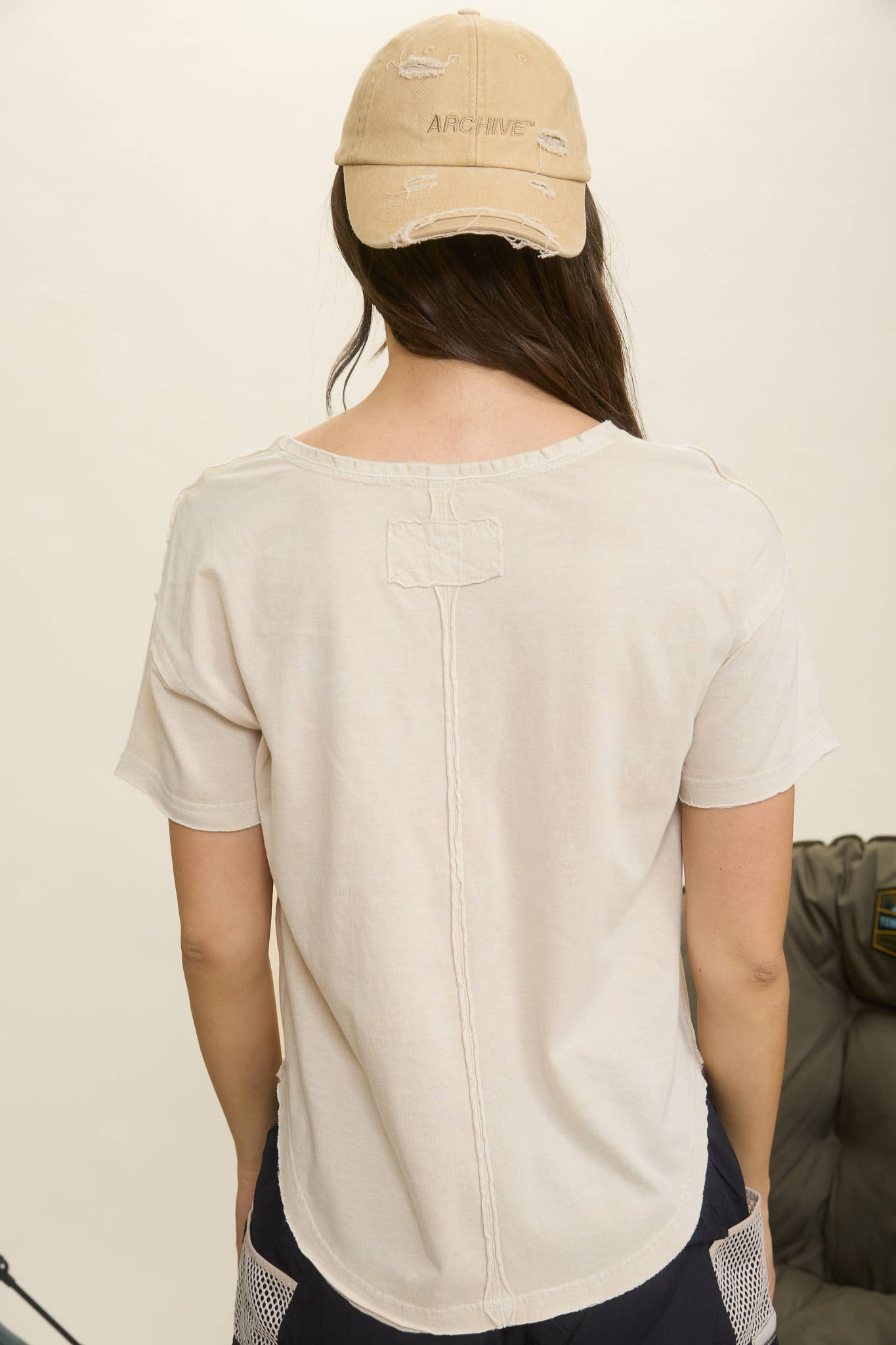 Saxton Scoop Neck Top