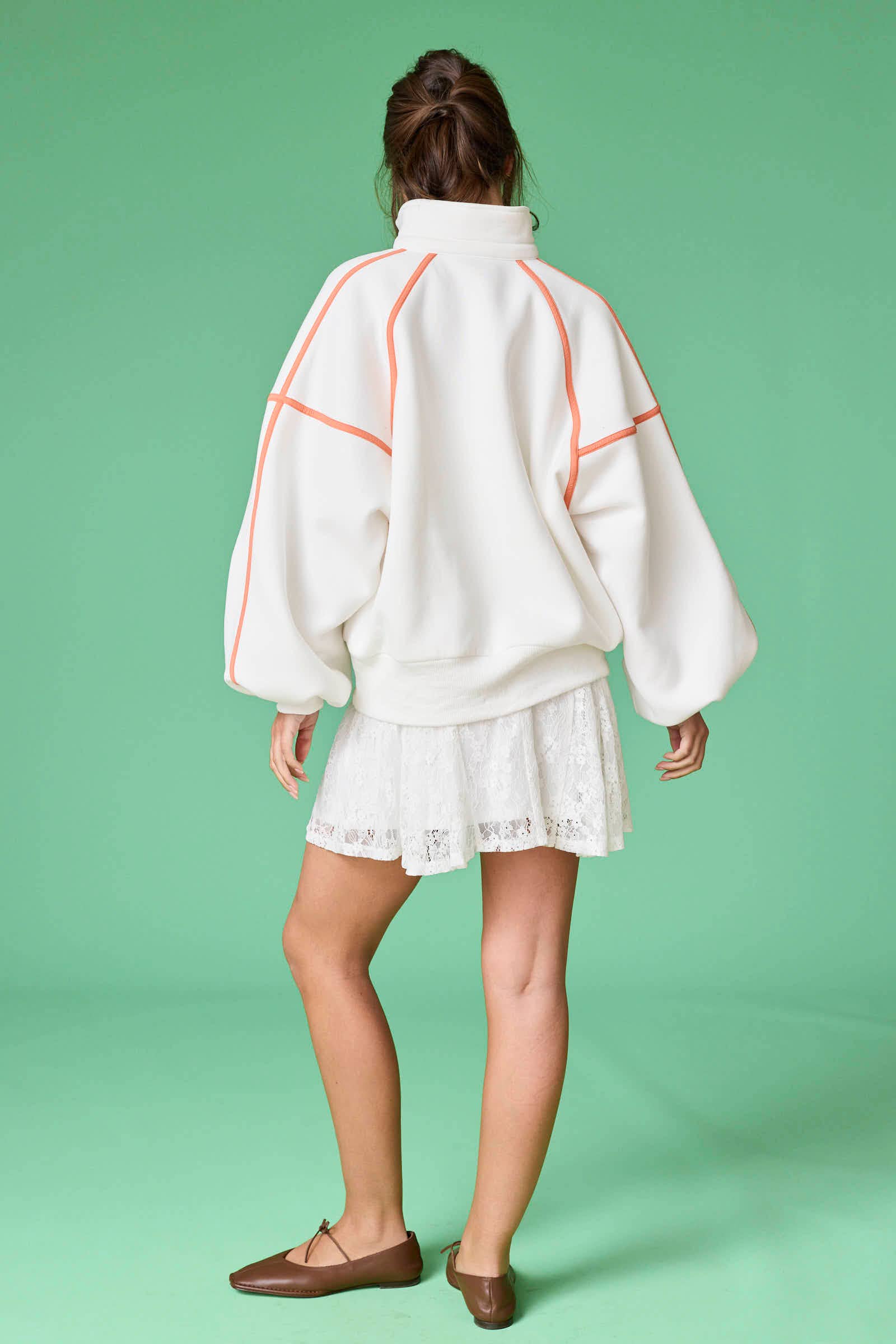 Alexa Piping Pullover