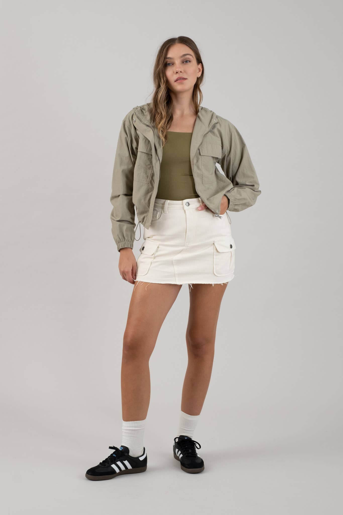 Zayne Zip Windbreaker Jacket