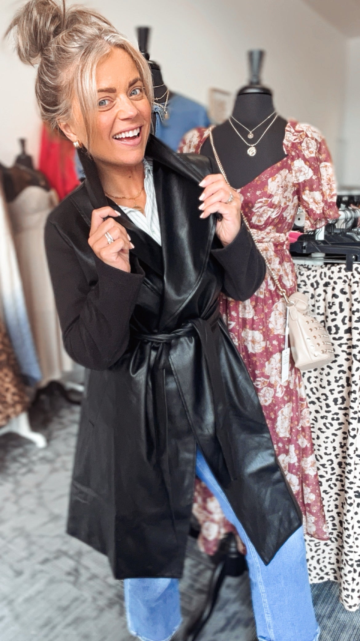 Bartella Belted Coat