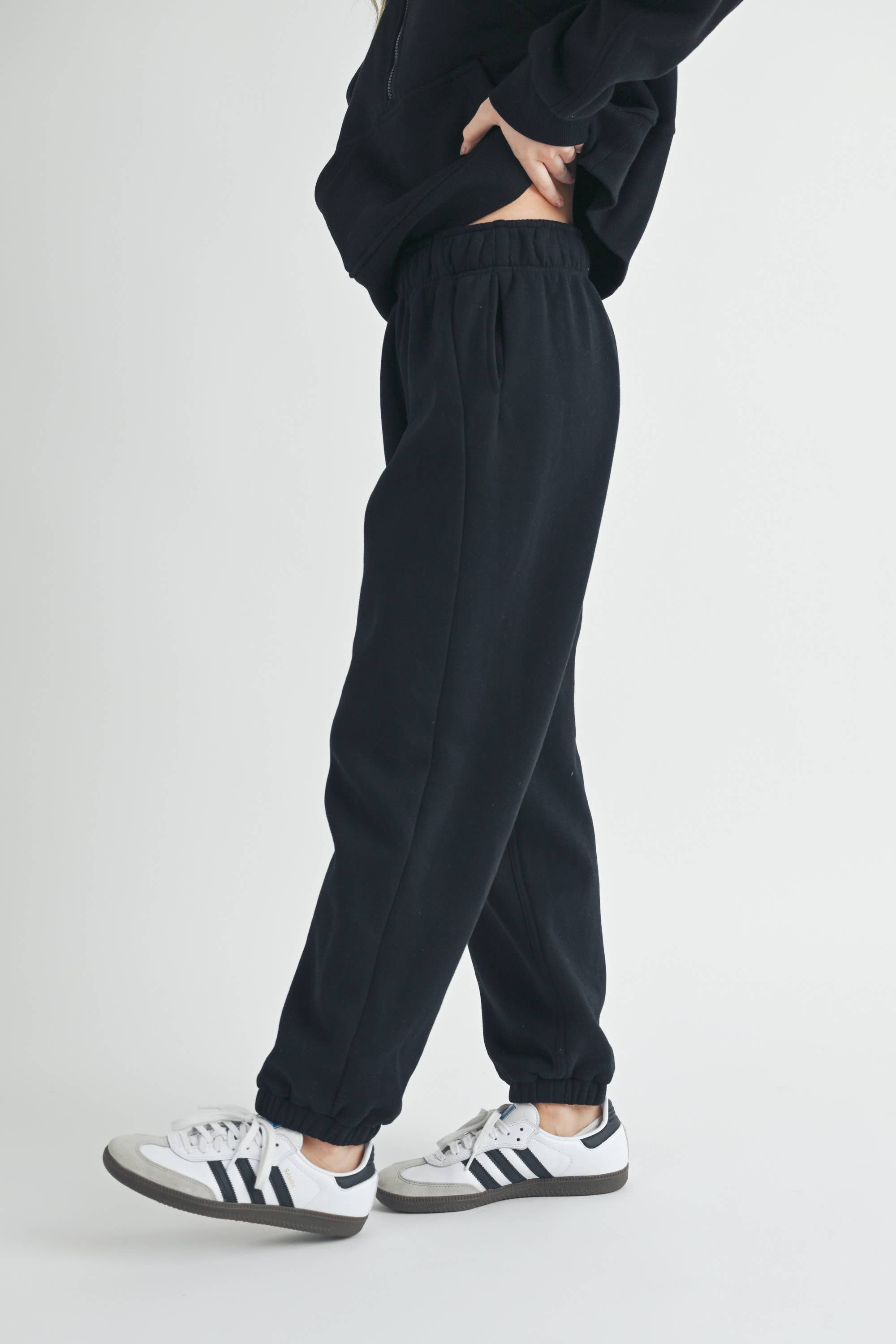 Rani Heather Grey Jogger Pants