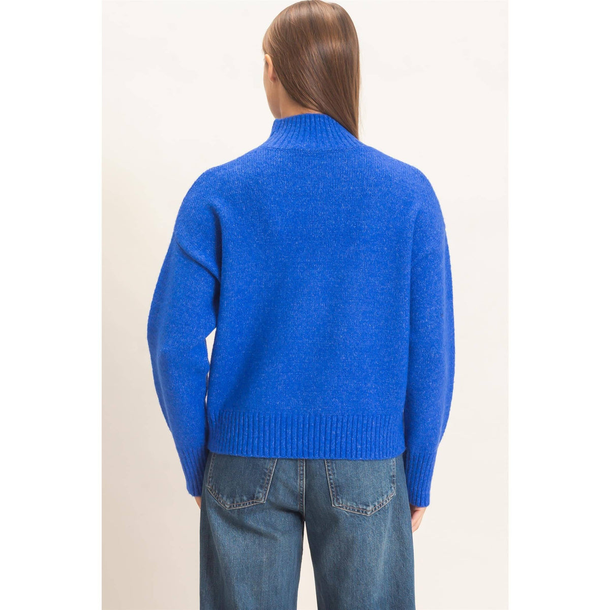 Veronica High Neck Sweater