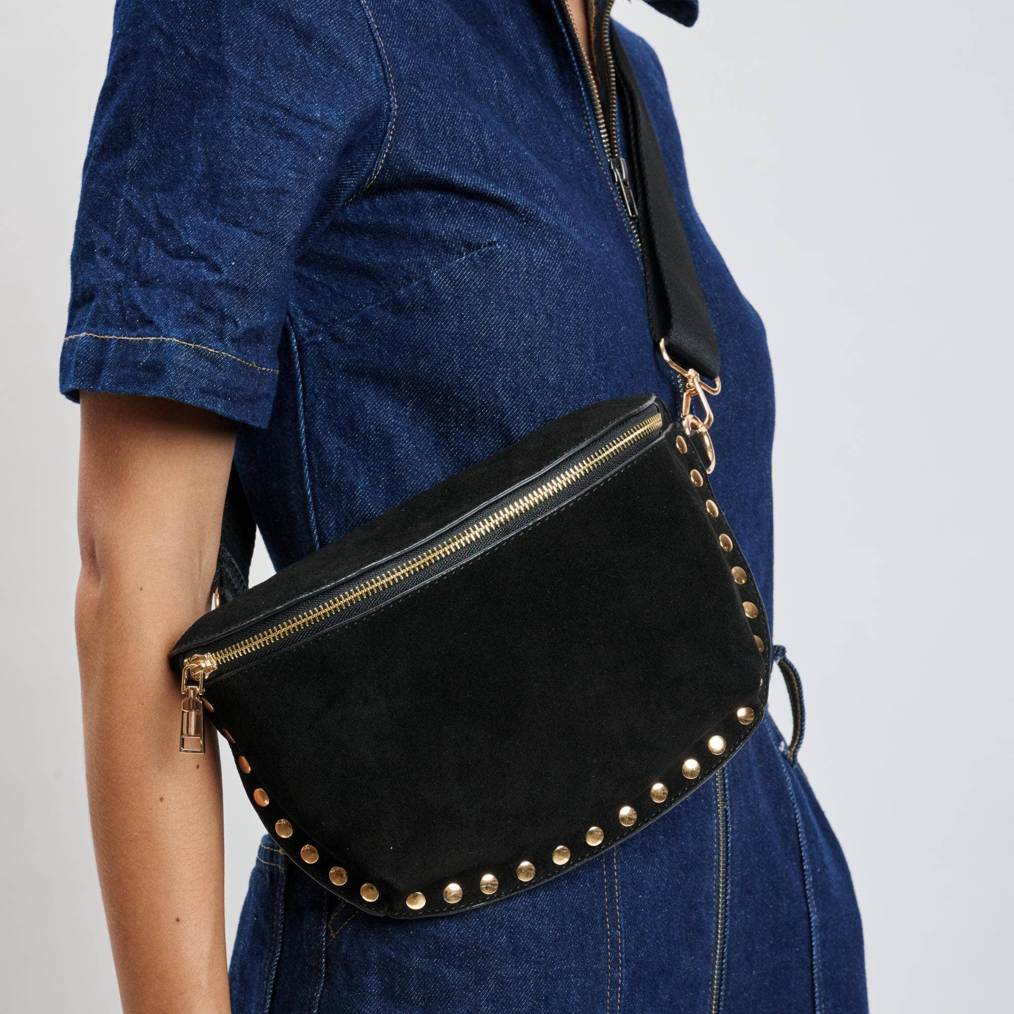 Gizelle Suede Belt Bag