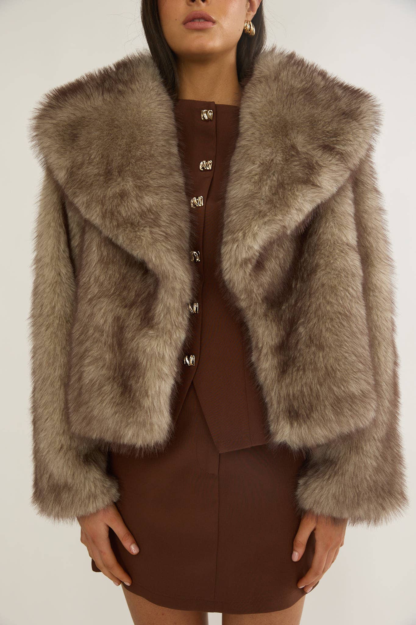 Felicia Faux Fur Jacket