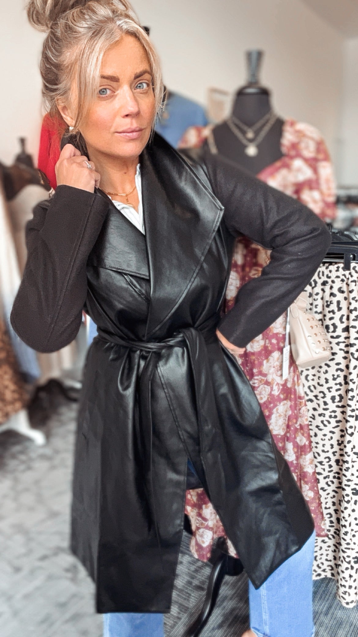 Bartella Belted Coat