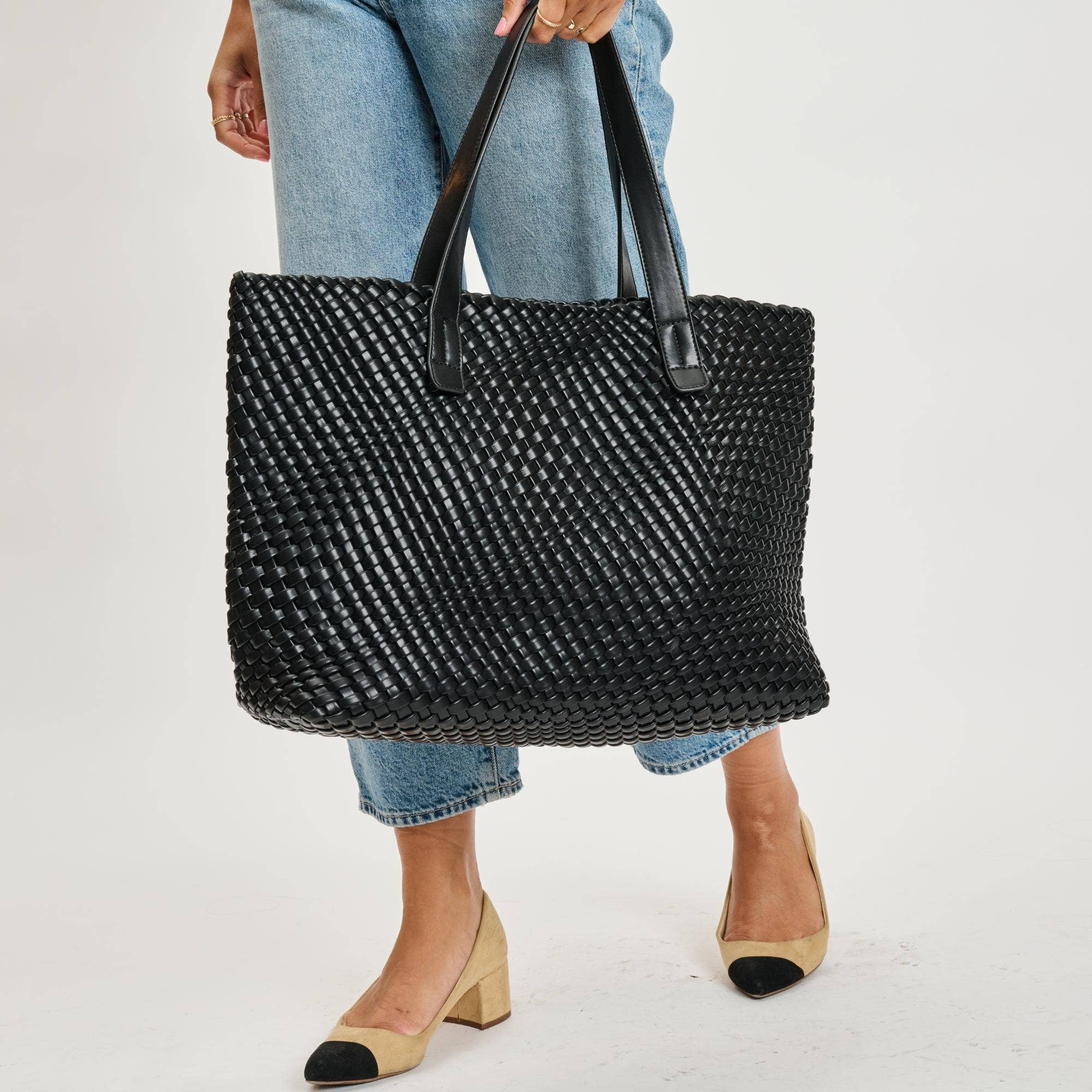 Piquant Woven Tote