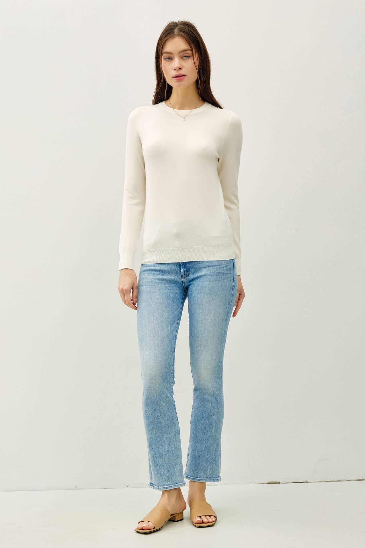 Harmony Long Sleeve Sweater Knit Top PREORDER