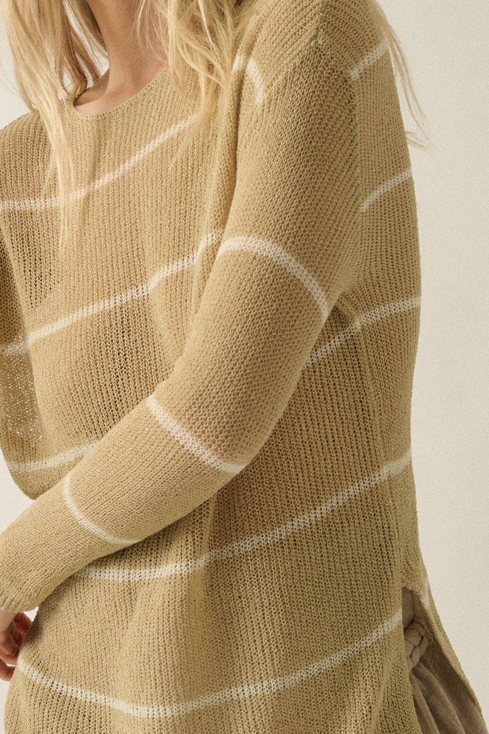 Stila Striped Lightweight Sweater