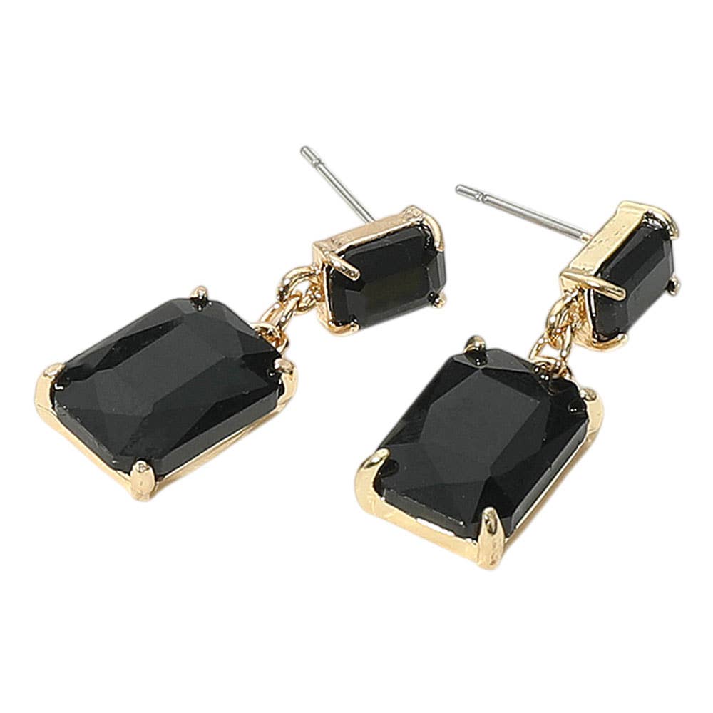 Fella Rectangular Dangle Earrings (5 Colors!)
