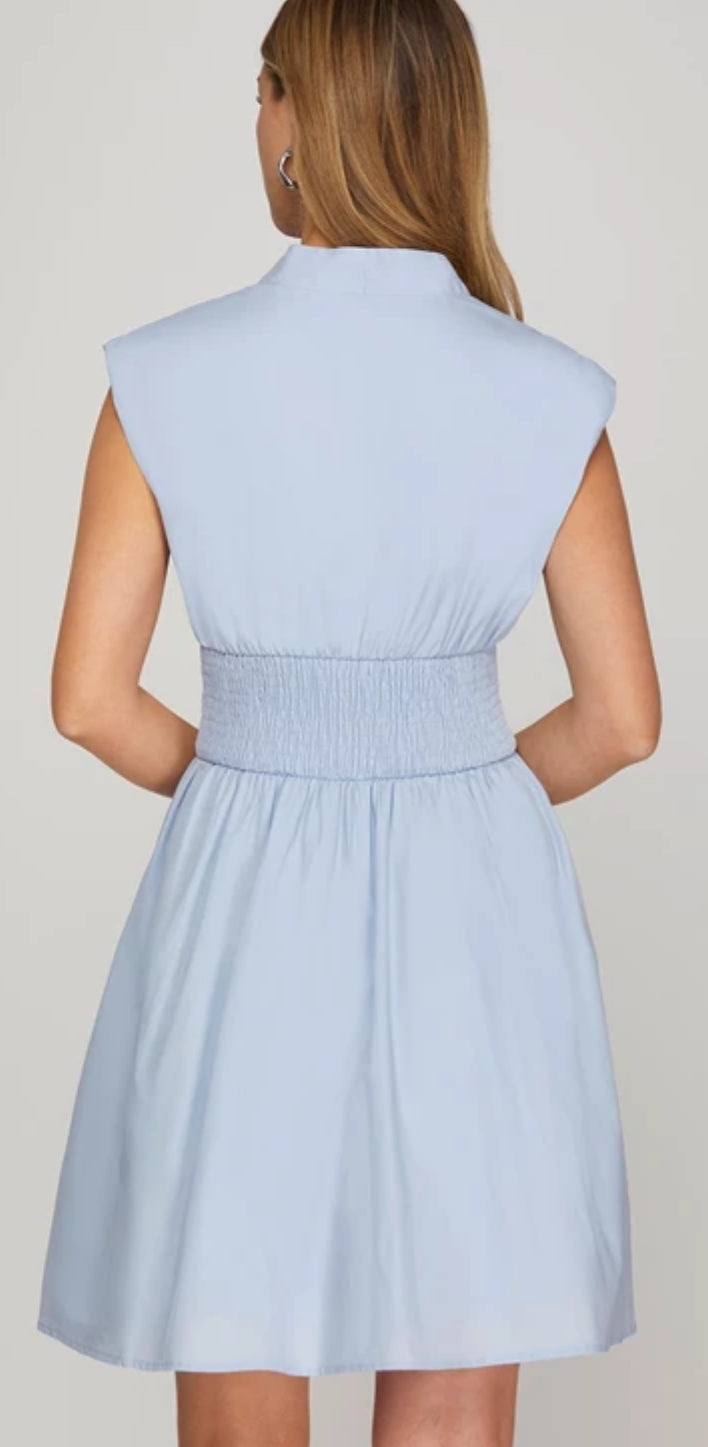 Sailor Blue Mini Dress