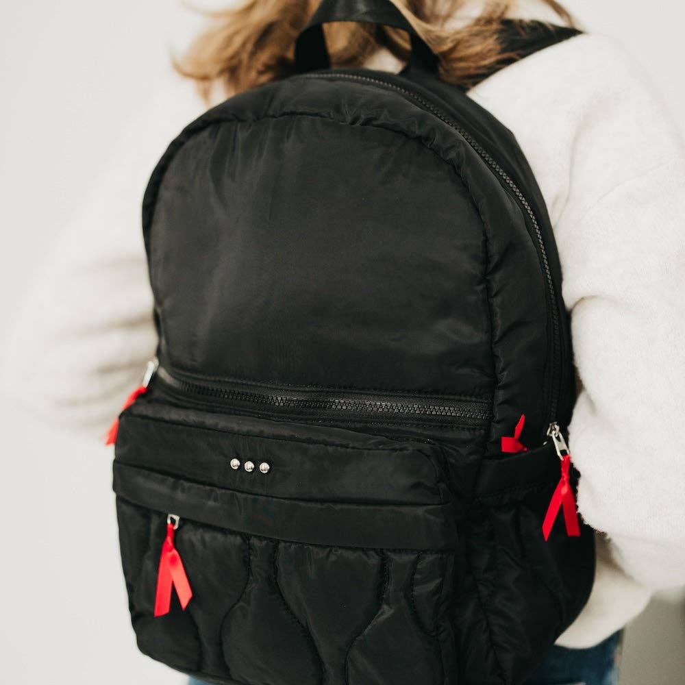 Beanna Puffer Nylon Backpack (2 Colors!)