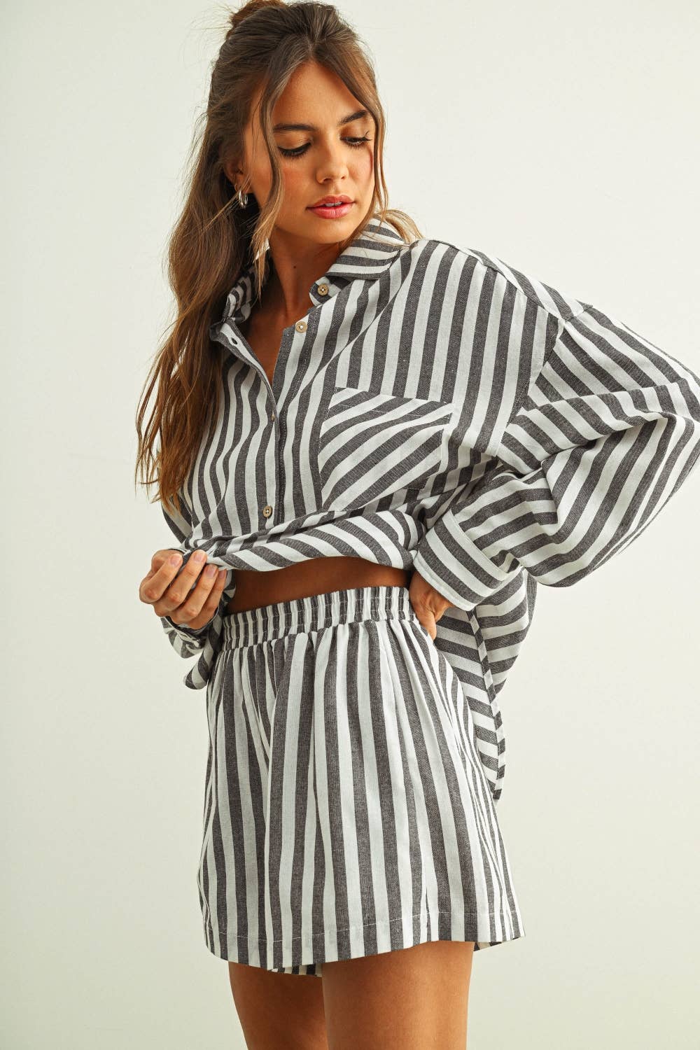 Loretta Stripe Shorts