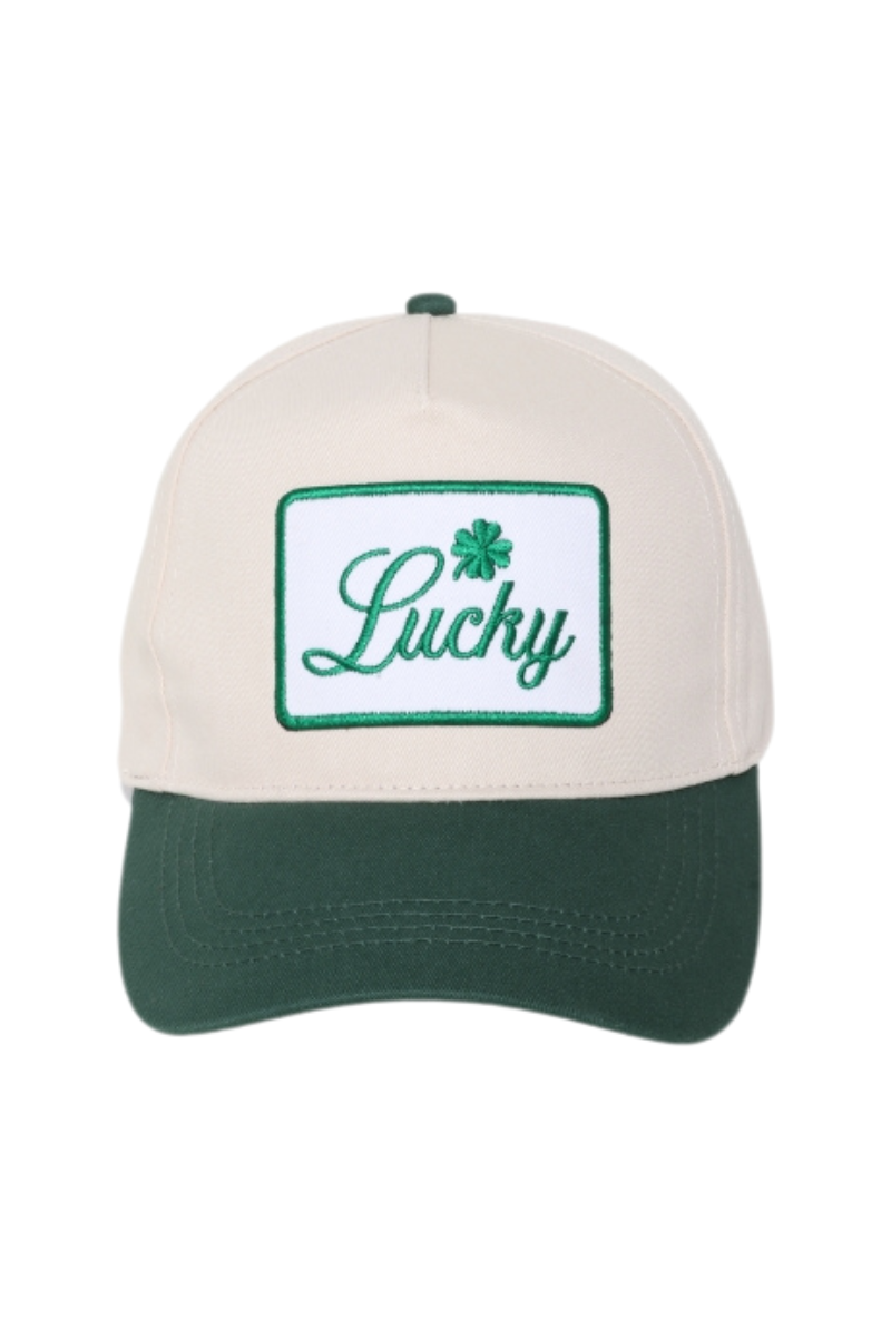 ST. PATRICK'S LUCKY Patch Two Tone Baseball Cap