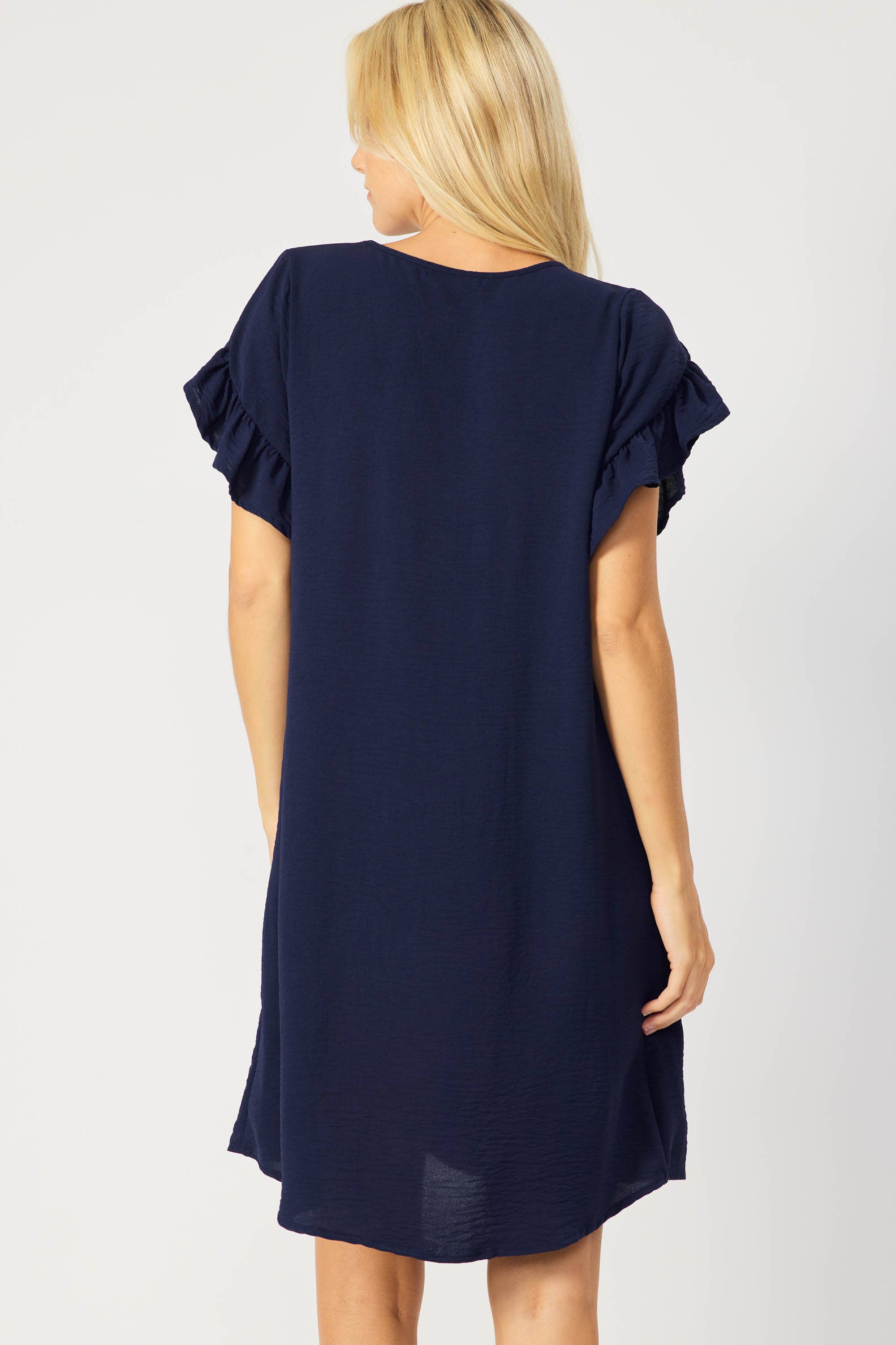 Strent Ruffle Sleeve Dress PREORDER