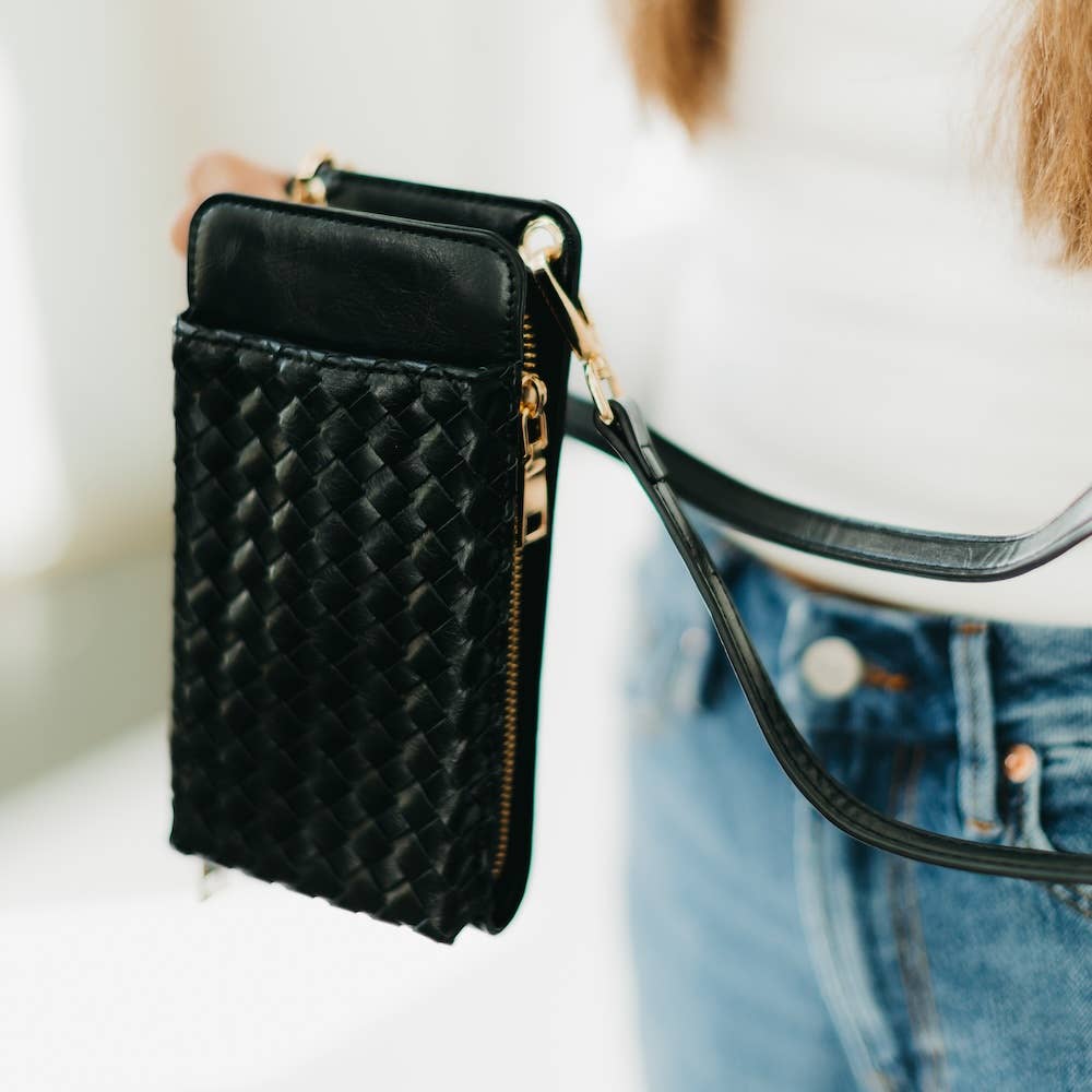 Blaine Woven Double Duty Phone Bag (4 Colors!)