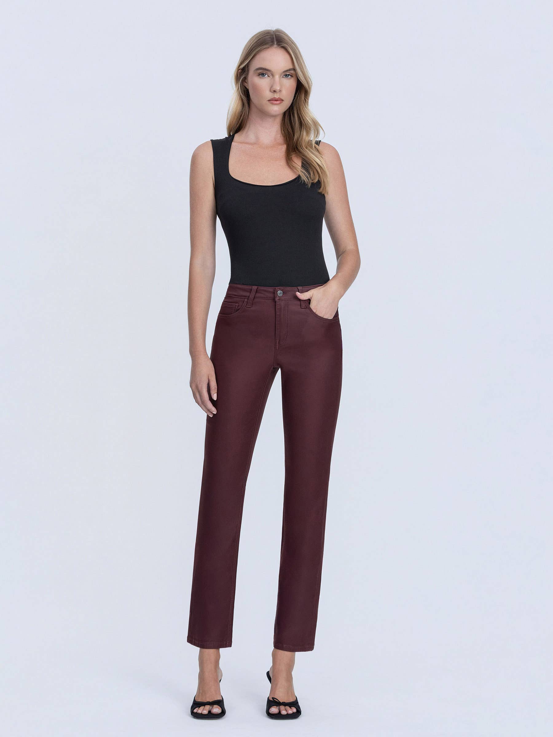 Vervet Winery High Rise Straight Jeans