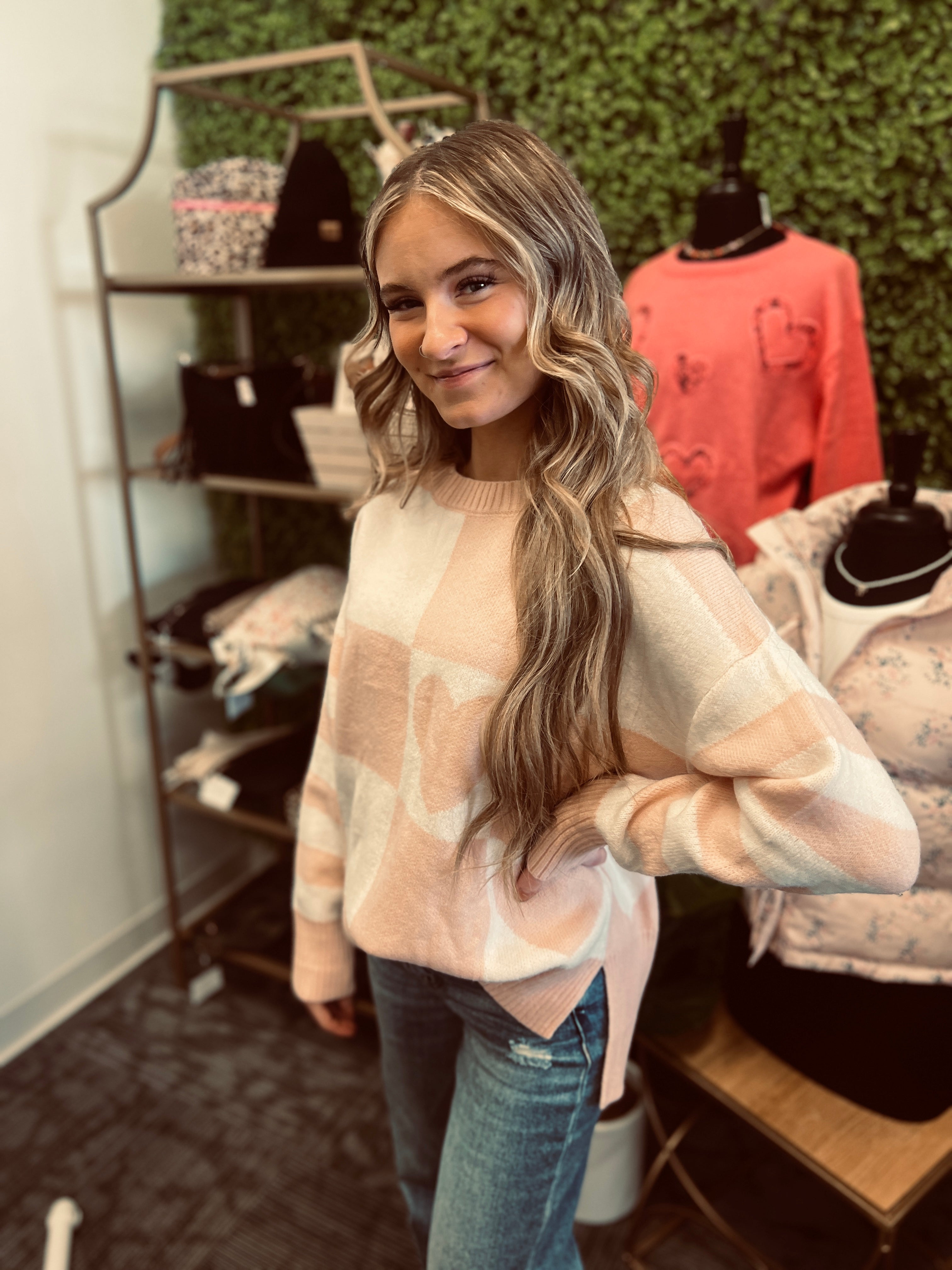 Queen Of Hearts Sweater FINAL SALE