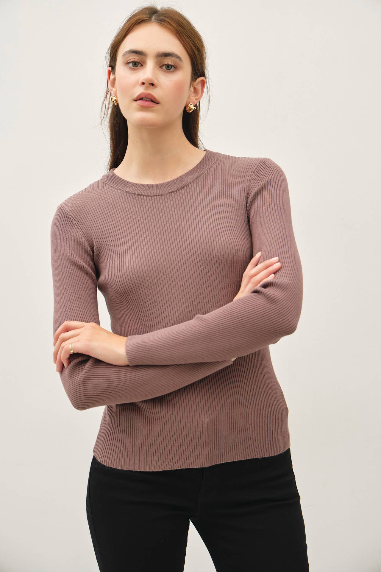 Tiffany Classic Ribbed Sweater