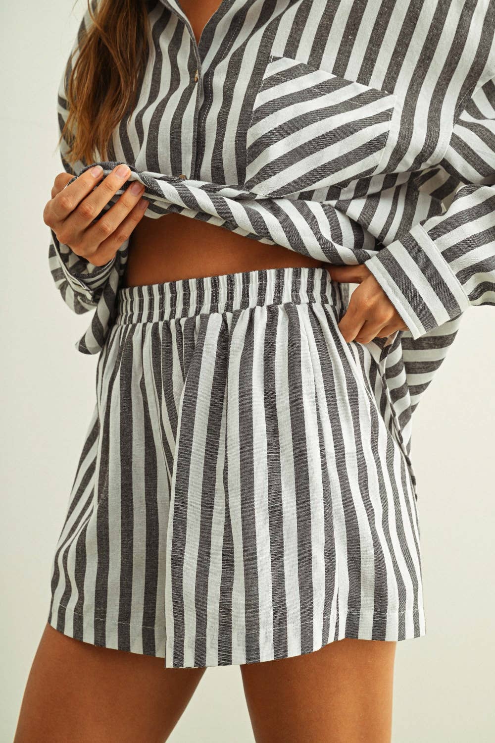 Loretta Stripe Shorts