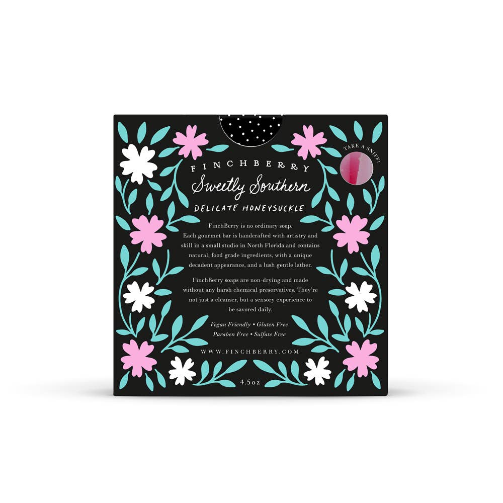 Sweetly Southern Honeysuckle Scented Gluten-Free Boxed Soap