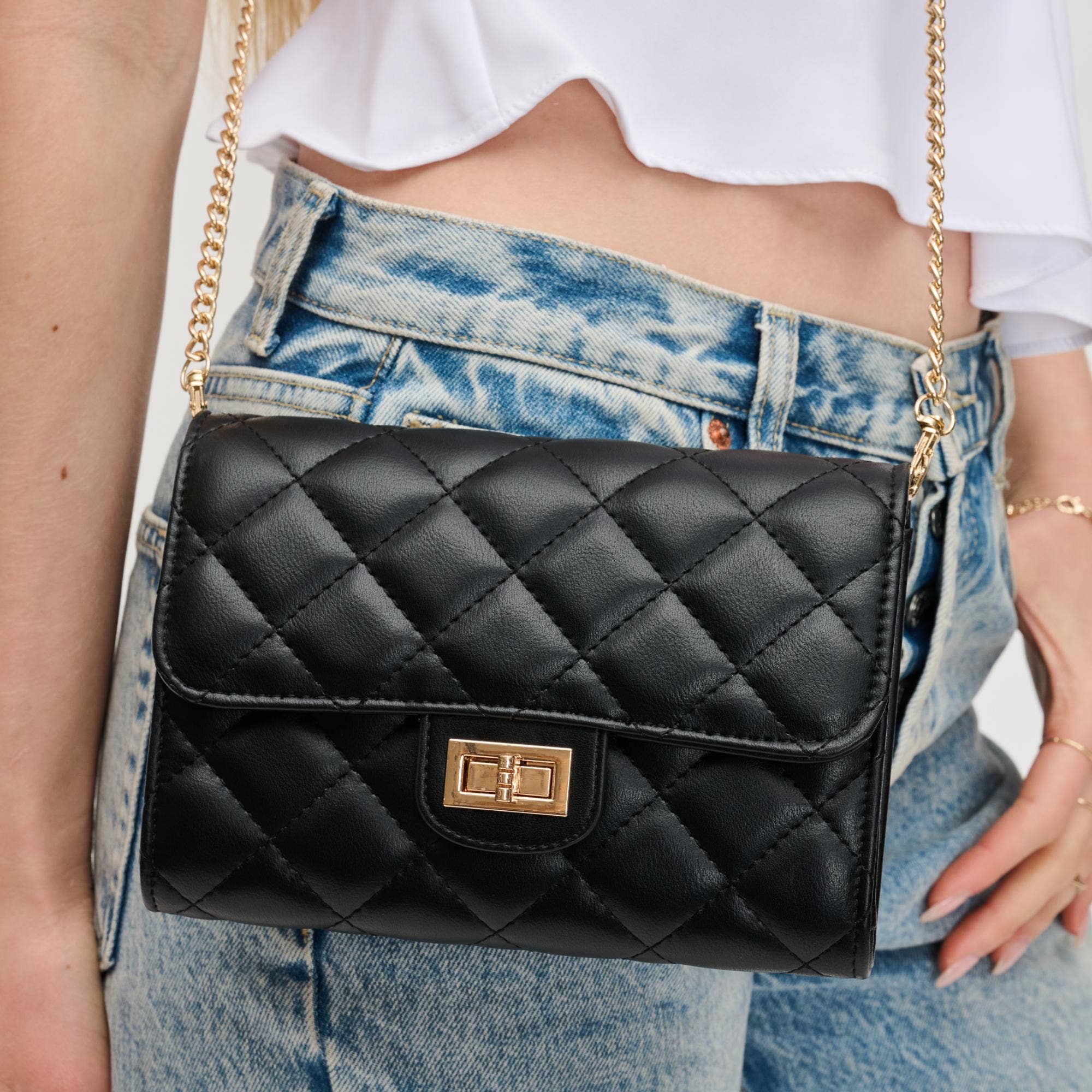 Winona Quilted Crossbody (2 Colors!)