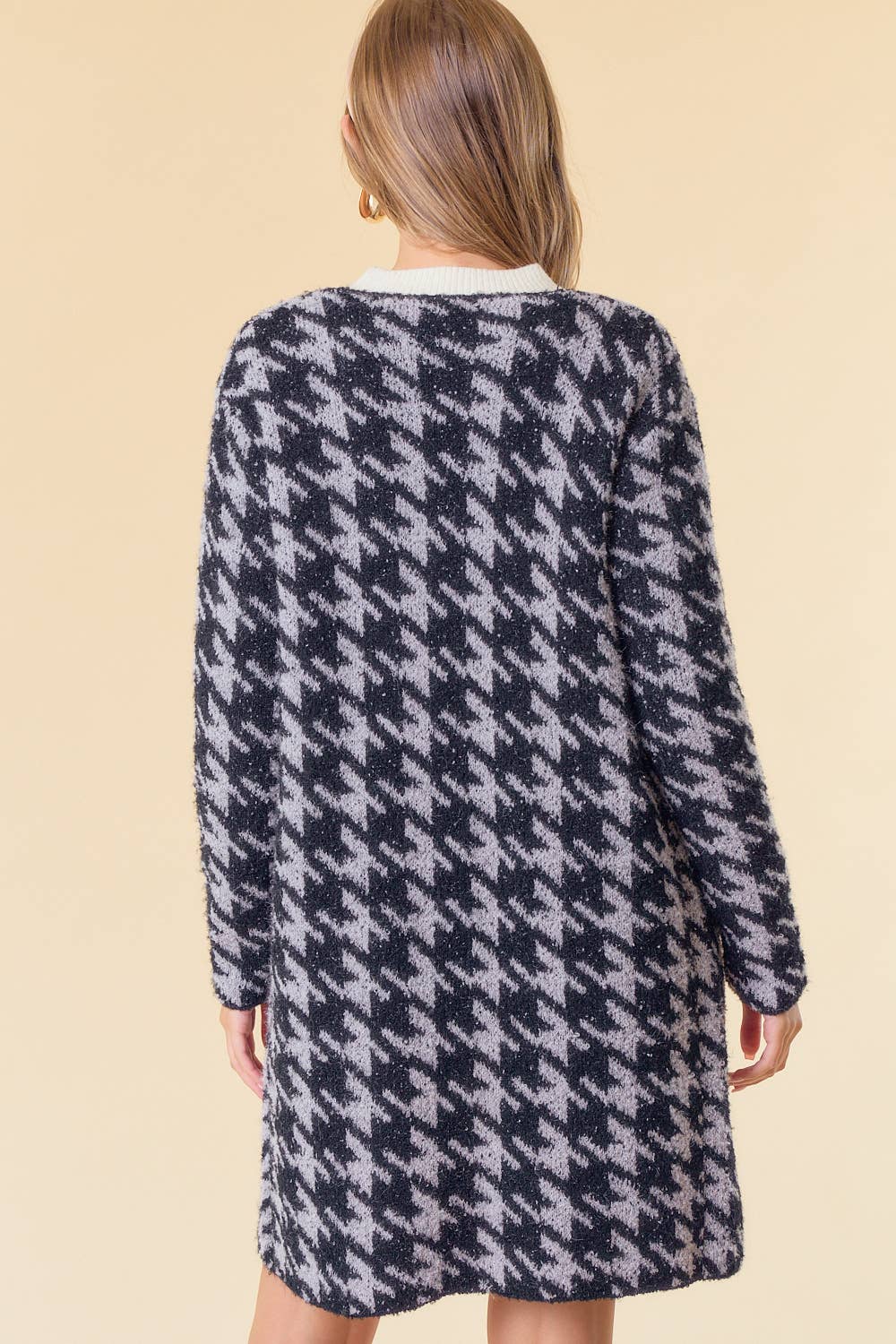 Galliston Houndstooth Cardigan FINAL SALE