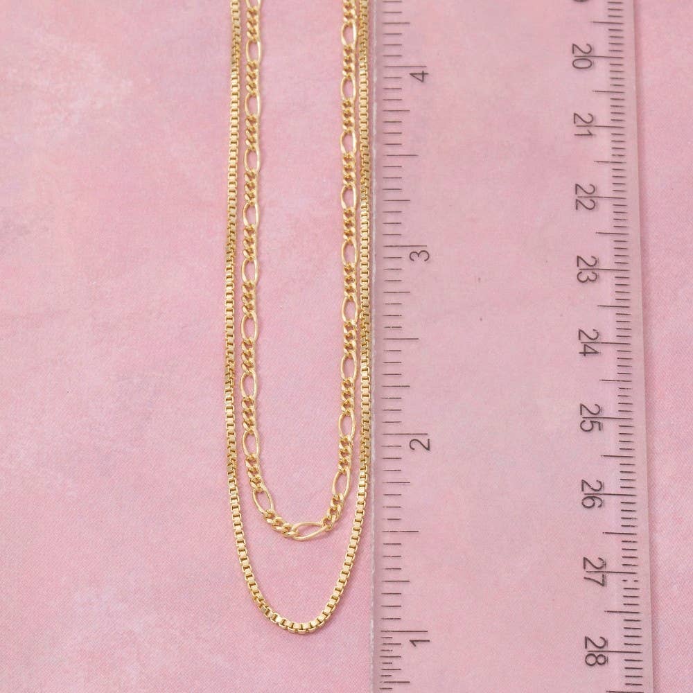 Sawyer Double Layer Chain Necklace