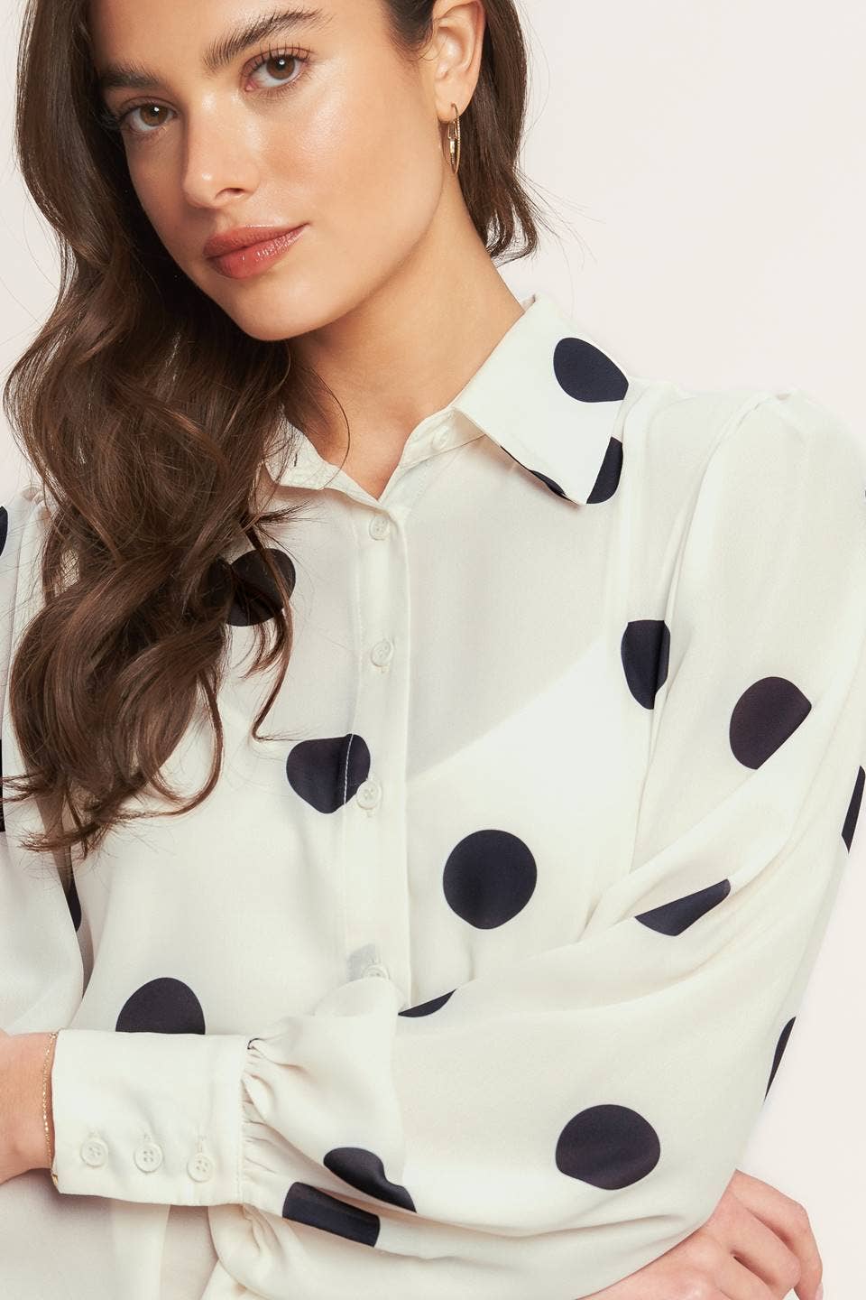 Gavin Polka Dot Blouse