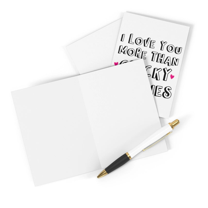 Chickie Nuggies Valentine Card