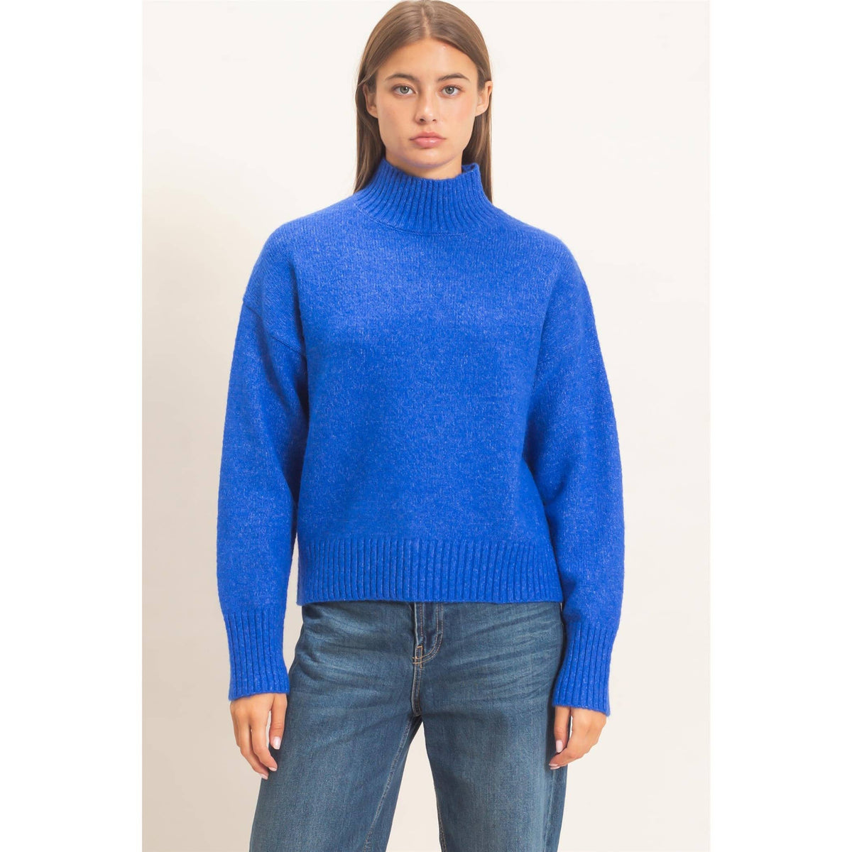 Veronica High Neck Sweater