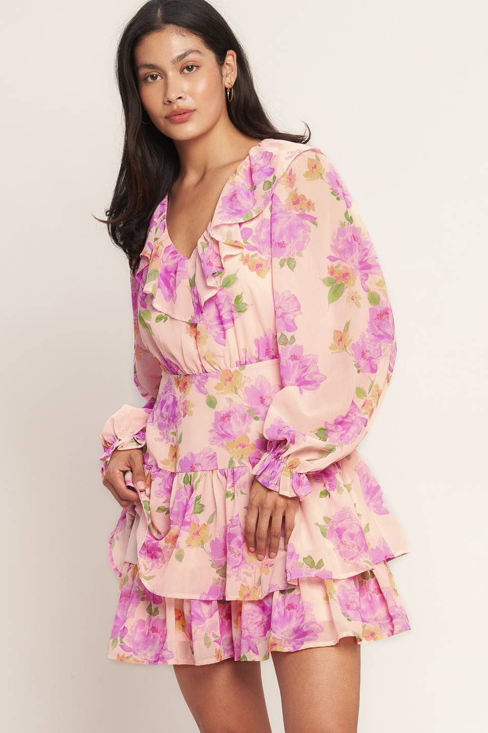 Teah Print Mini Dress PREORDER