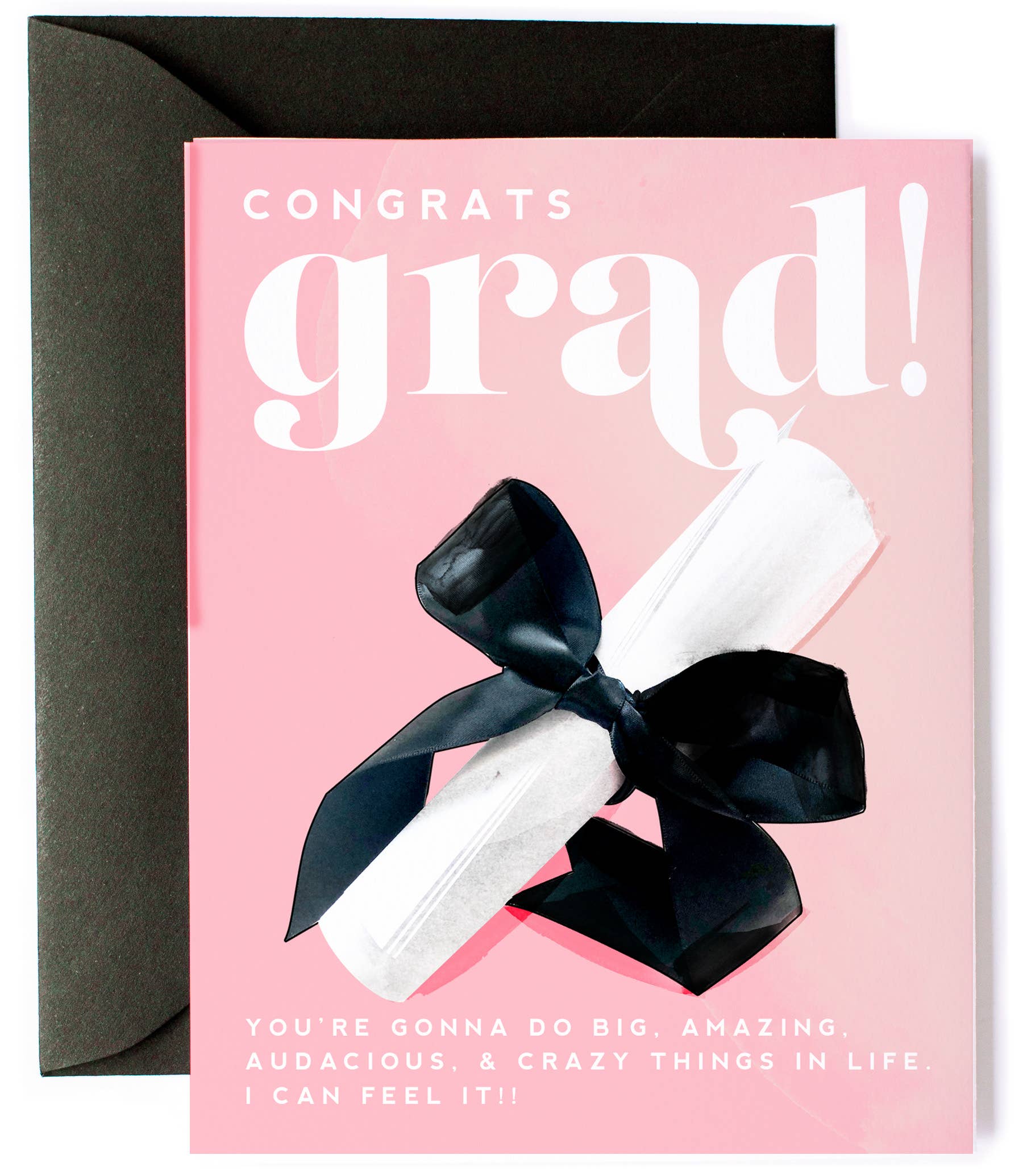 Congrats Grad - 2025 Graduation Greeting Card | Grad Gift