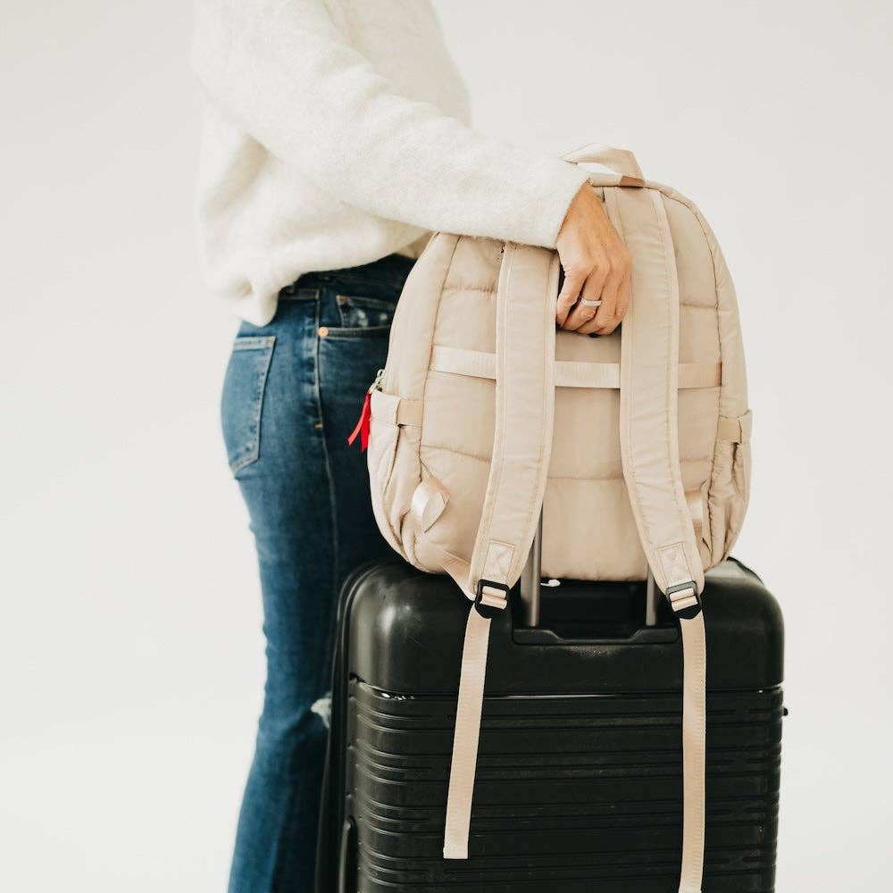 Beanna Puffer Nylon Backpack (2 Colors!)