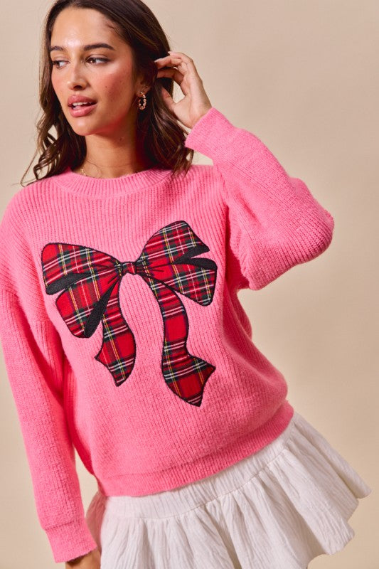 Marli Bow Sweater Top