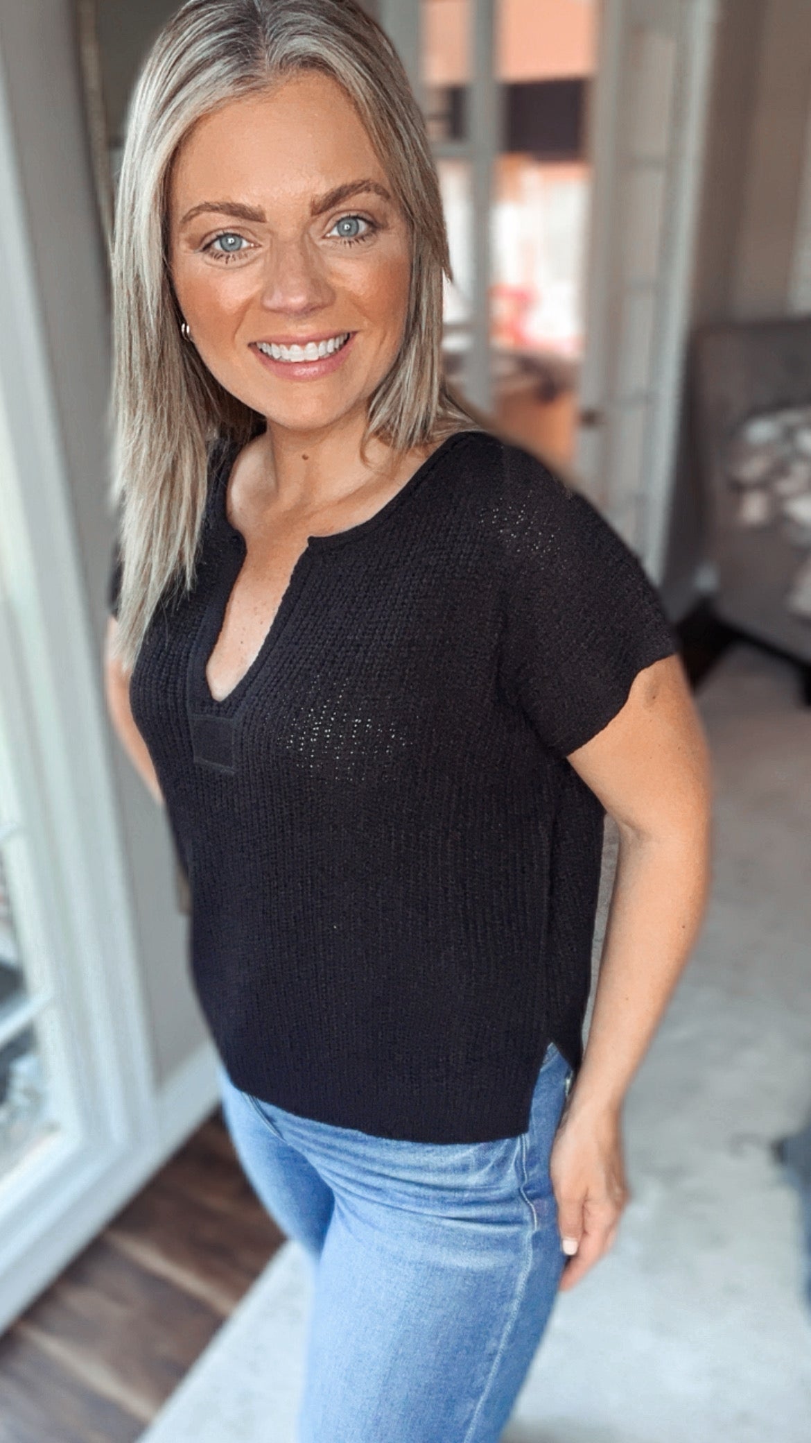 Selburn Short Sleeve Top