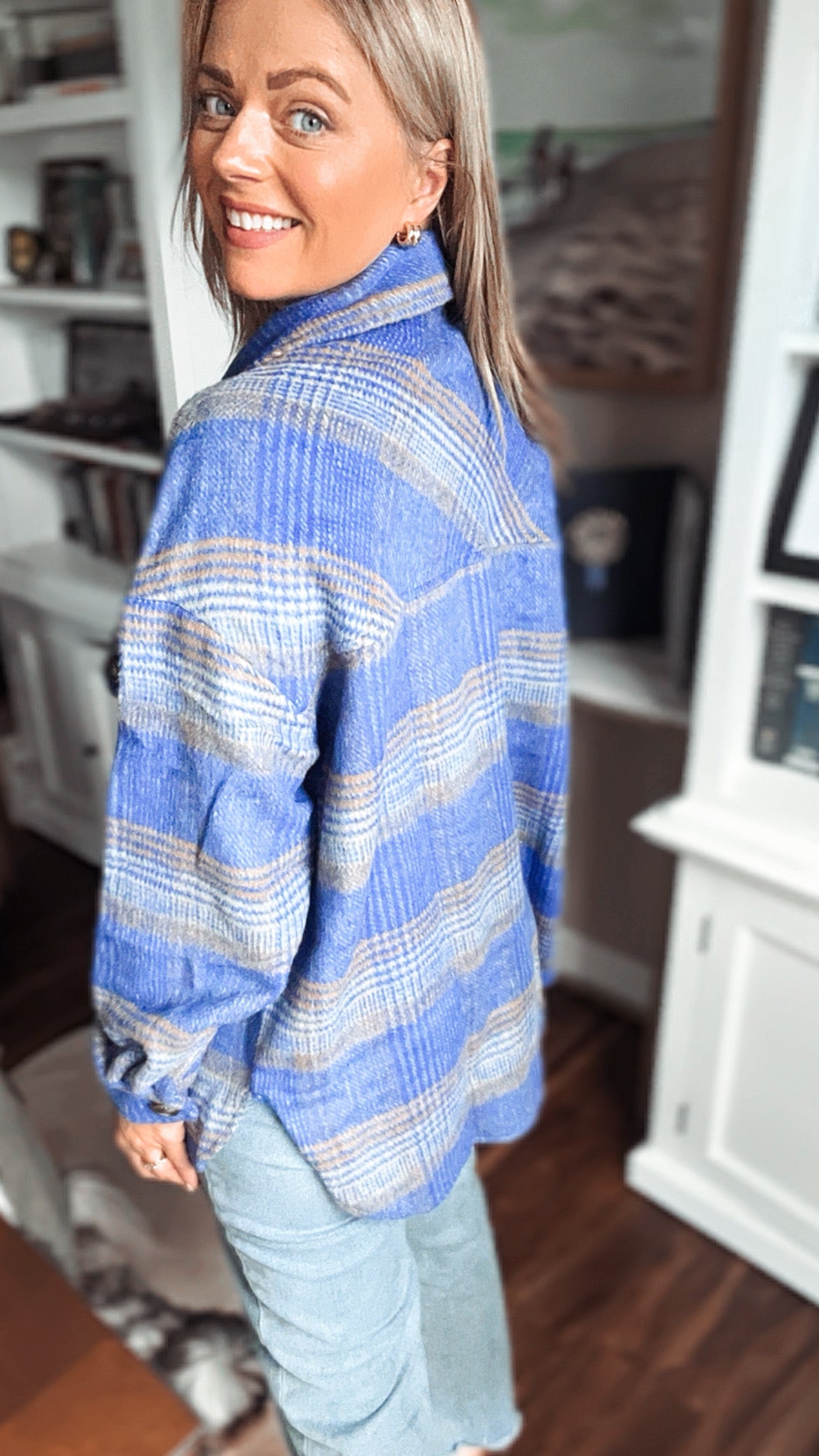 Rita Plaid Jacket