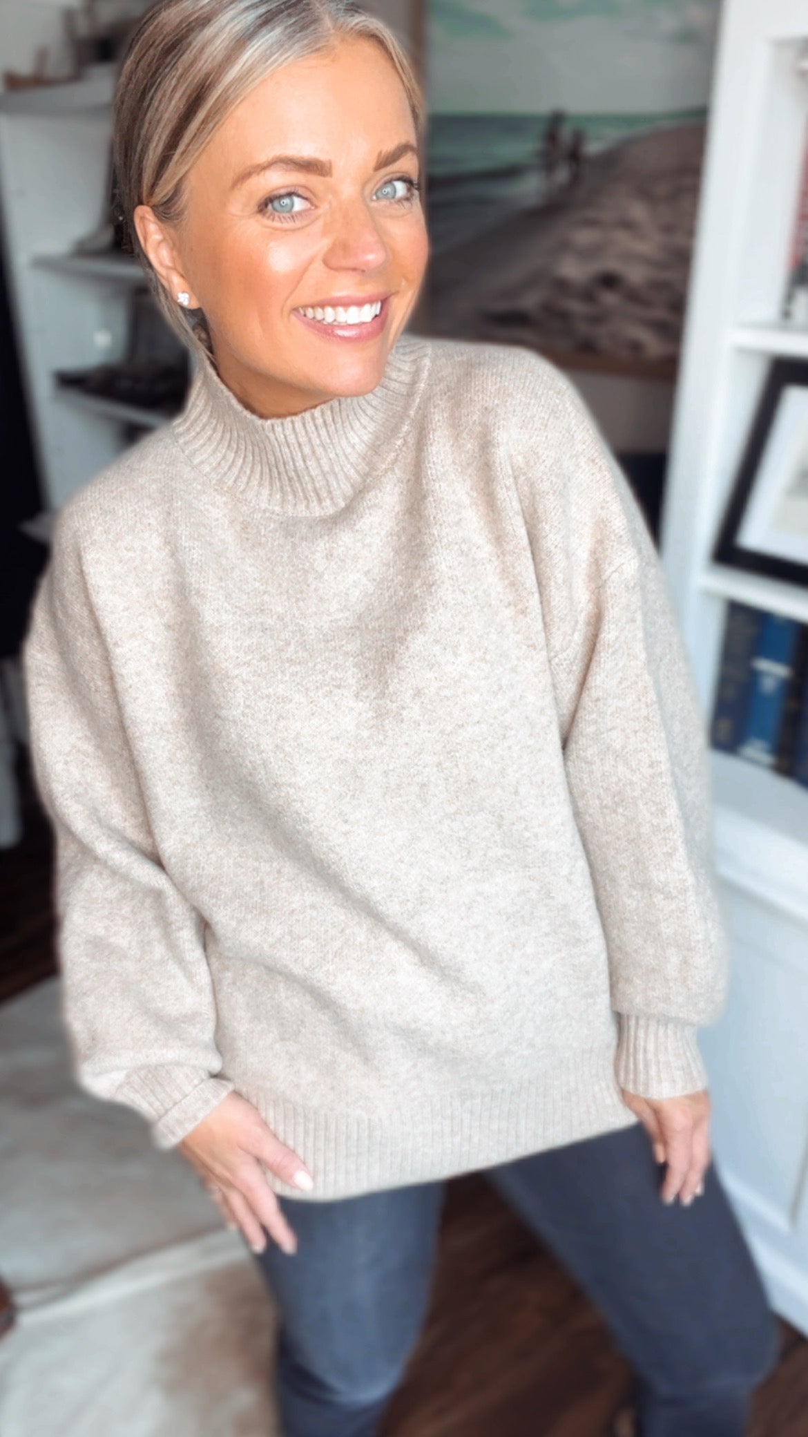 Harmony Mock Sweater
