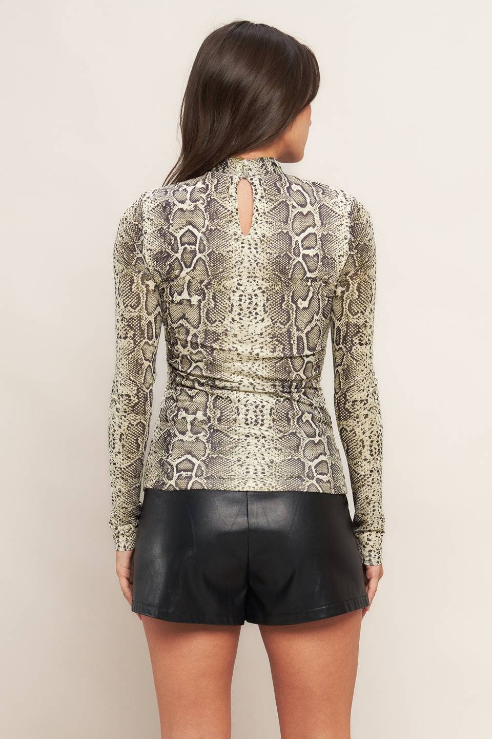 Karyn Snake Top