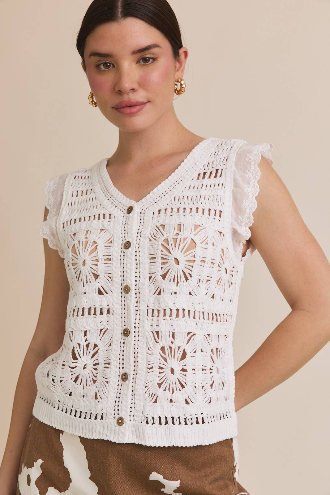 Verna Crochet Tank