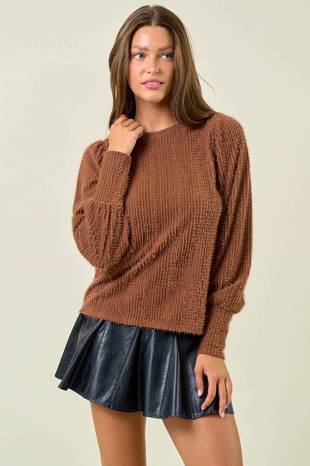 Linkie Jacquard Stripe Top