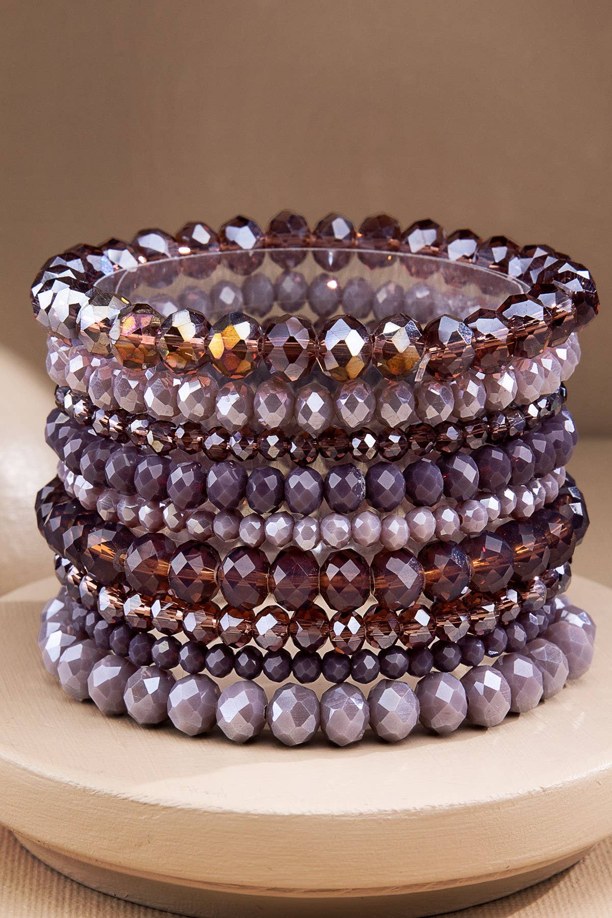 Suess Glass Bead 9 Set Bracelet (2 Colors!)