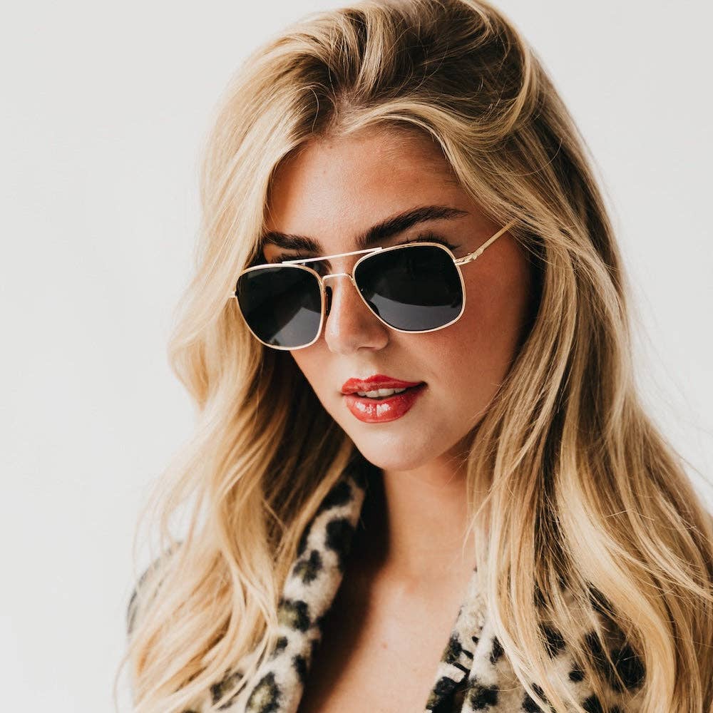 Sunny Square Aviator Sunglasses (2 Options!)
