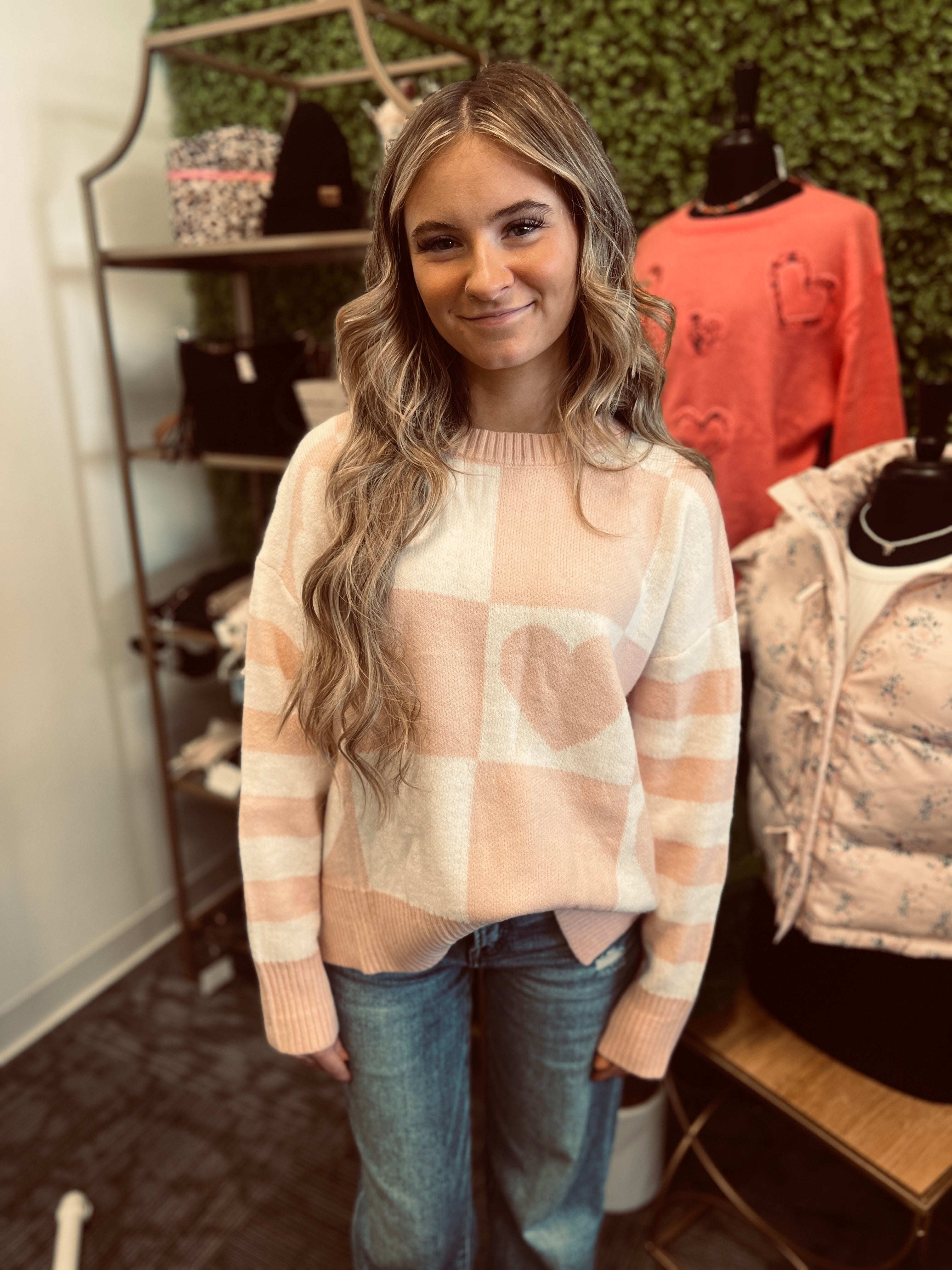 Queen Of Hearts Sweater FINAL SALE