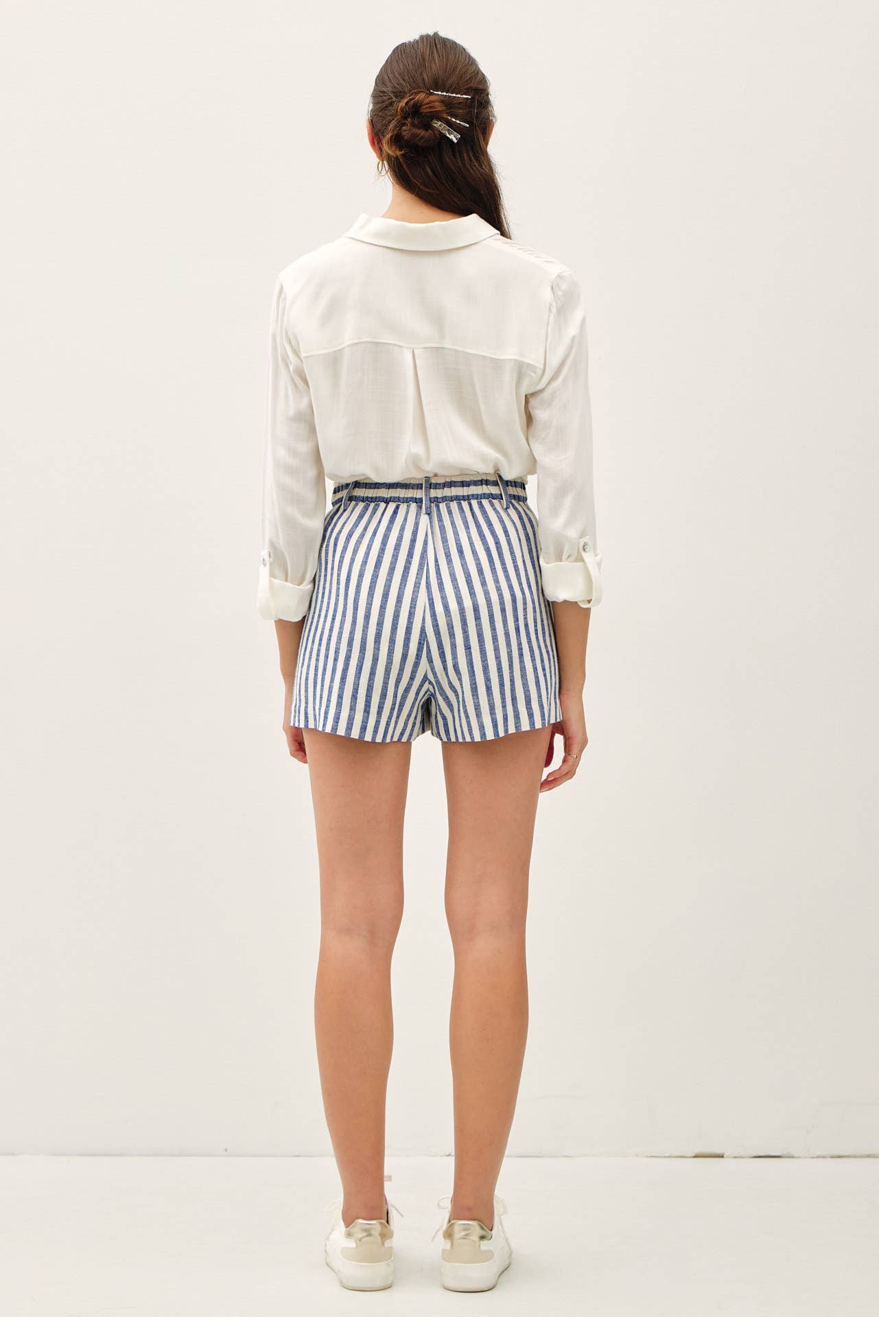 Teaghan Striped Shorts