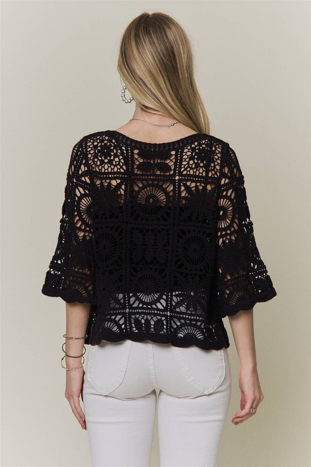 Jordyna Crochet Top