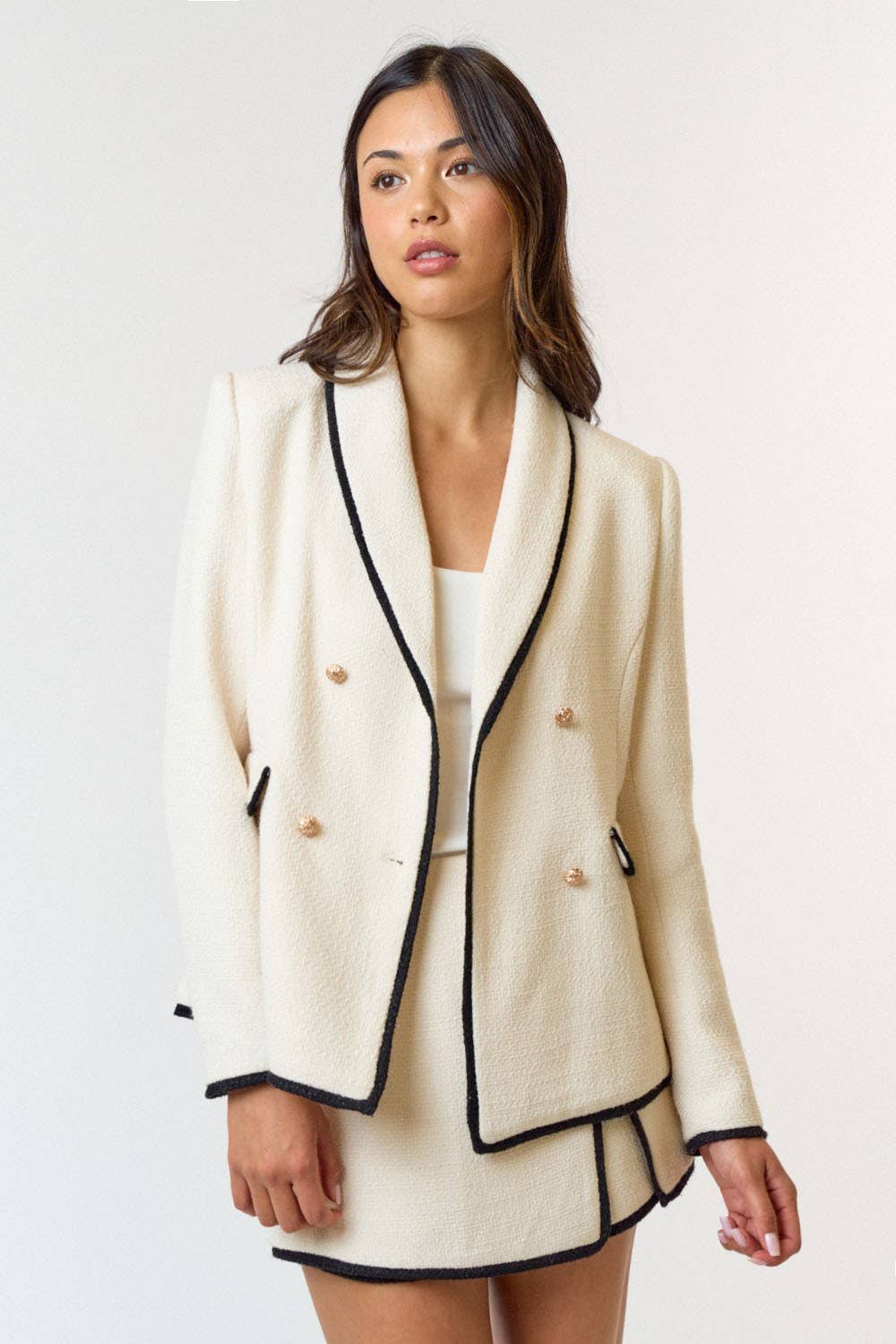 Lenni Button Blazer