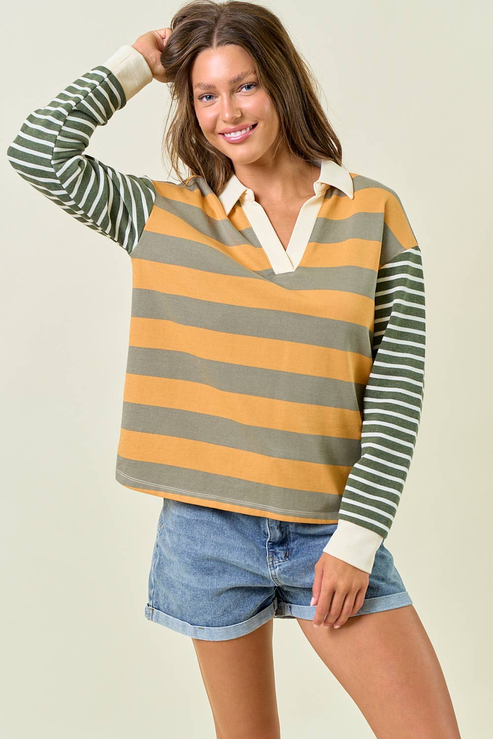 Gulli Rugby Stripe Top -In stores 10/10!