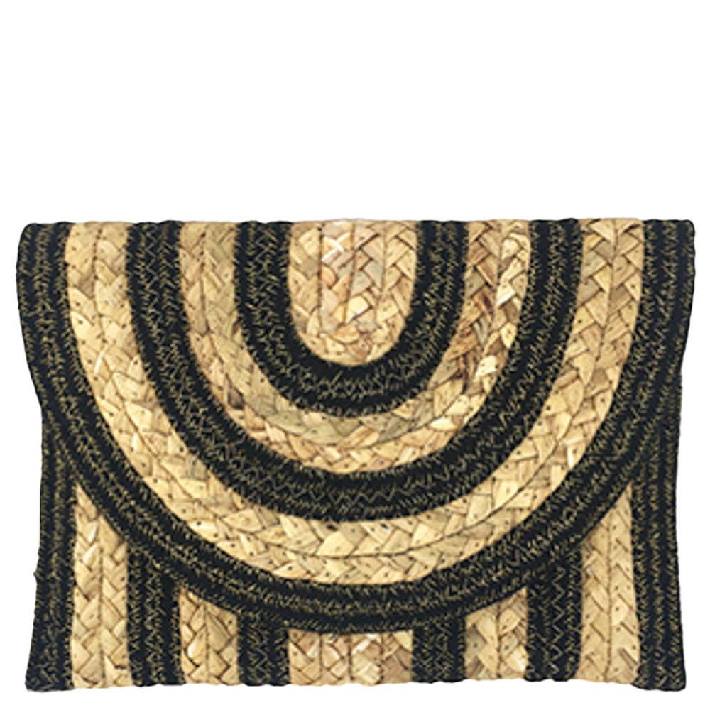 Riff Straw Clutch