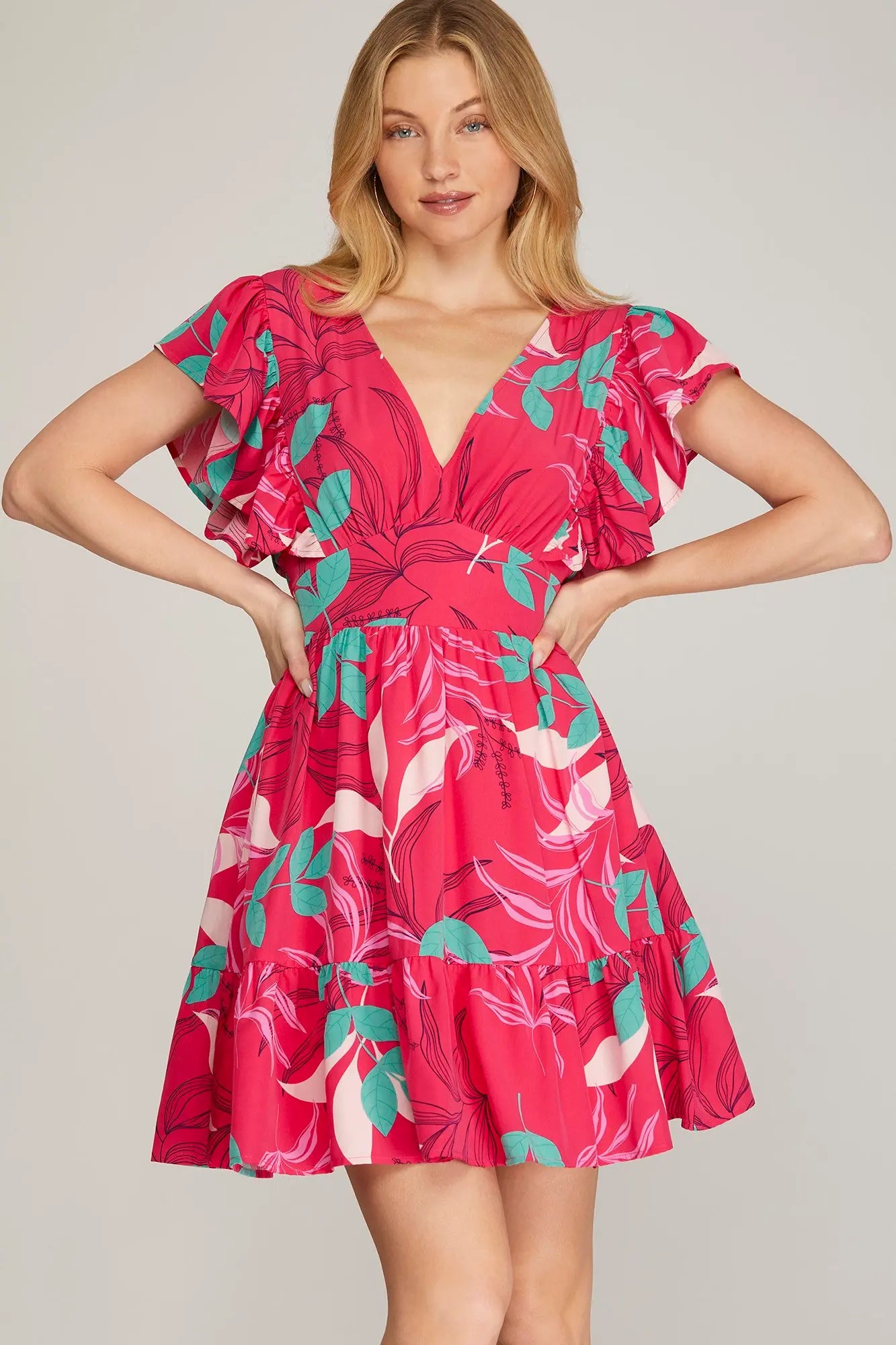 Thome Floral Print Dress