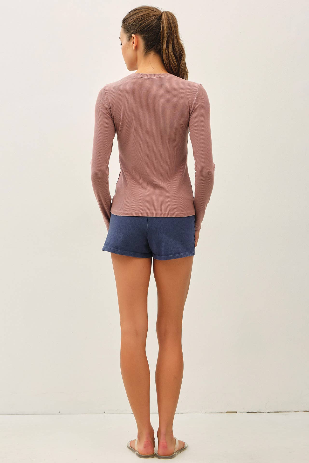 Hoffman Ribbed Crewneck Long Sleeve Top PREORDER